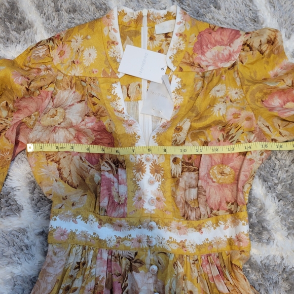 Zimmermann Pattie Linen Minidress - Picture 10 of 13